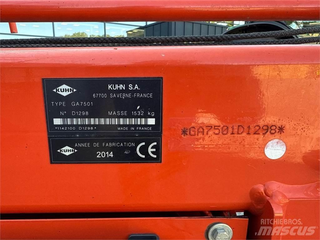Kuhn GA 7501 スワーサー・ウインドローア