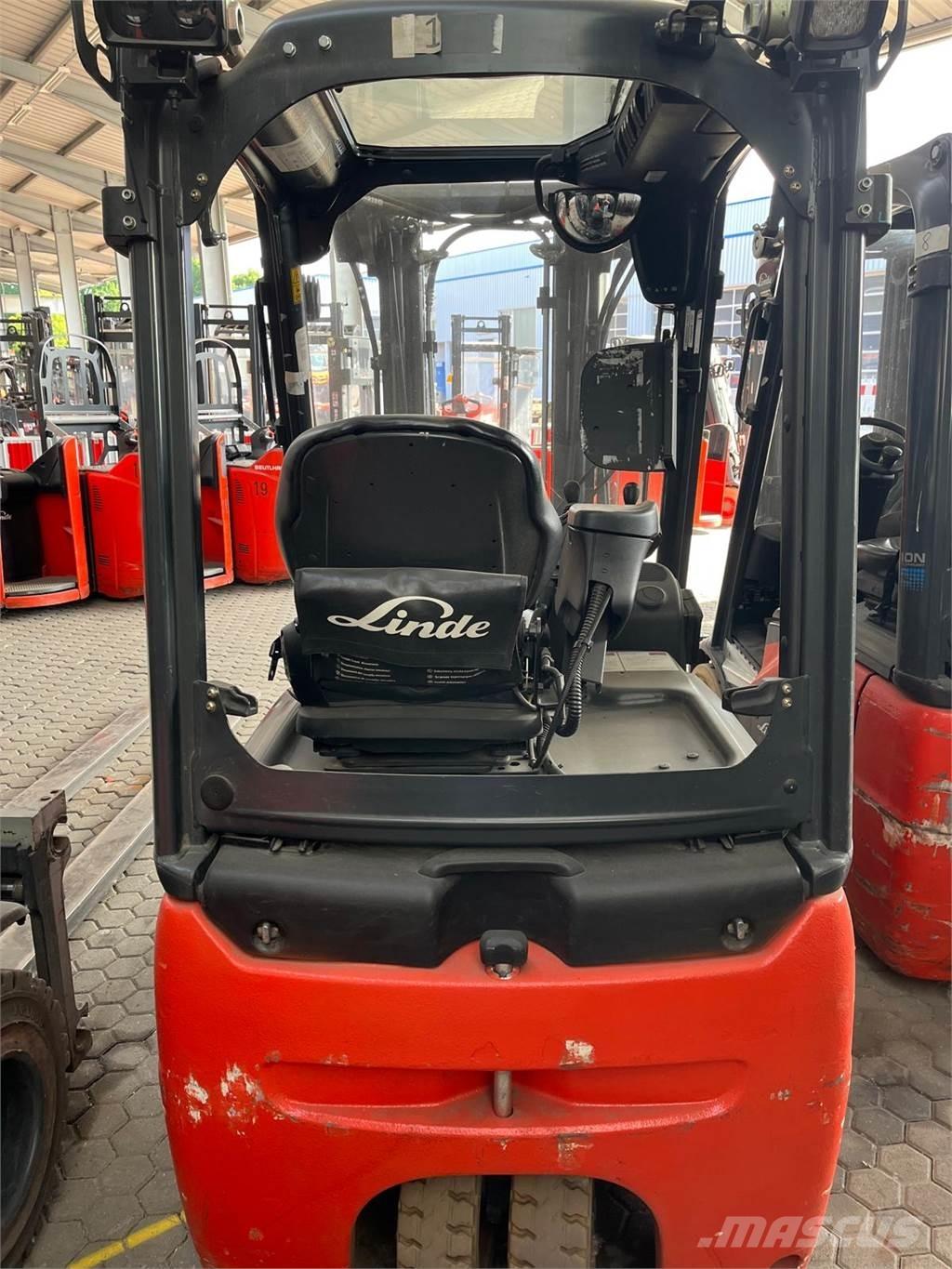 Linde E16C バッテリーフォークリフト
