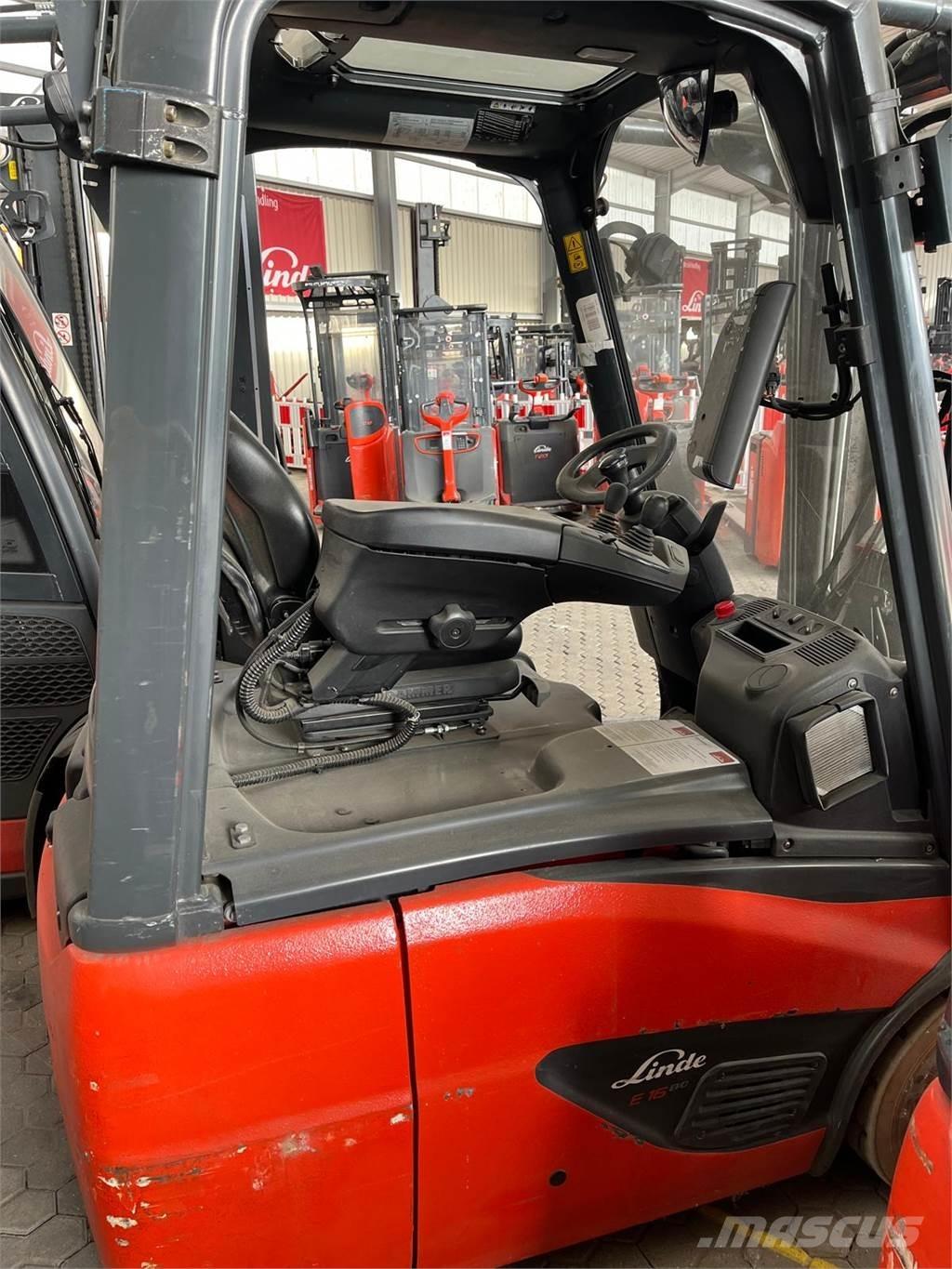 Linde E16C バッテリーフォークリフト