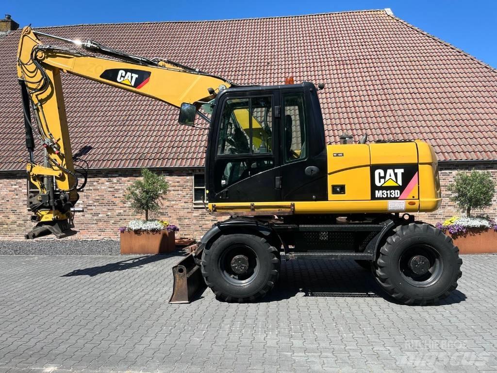 CAT M 313 D ホイール式油圧ショベル（パワーショベル・ユンボ・バックホー）