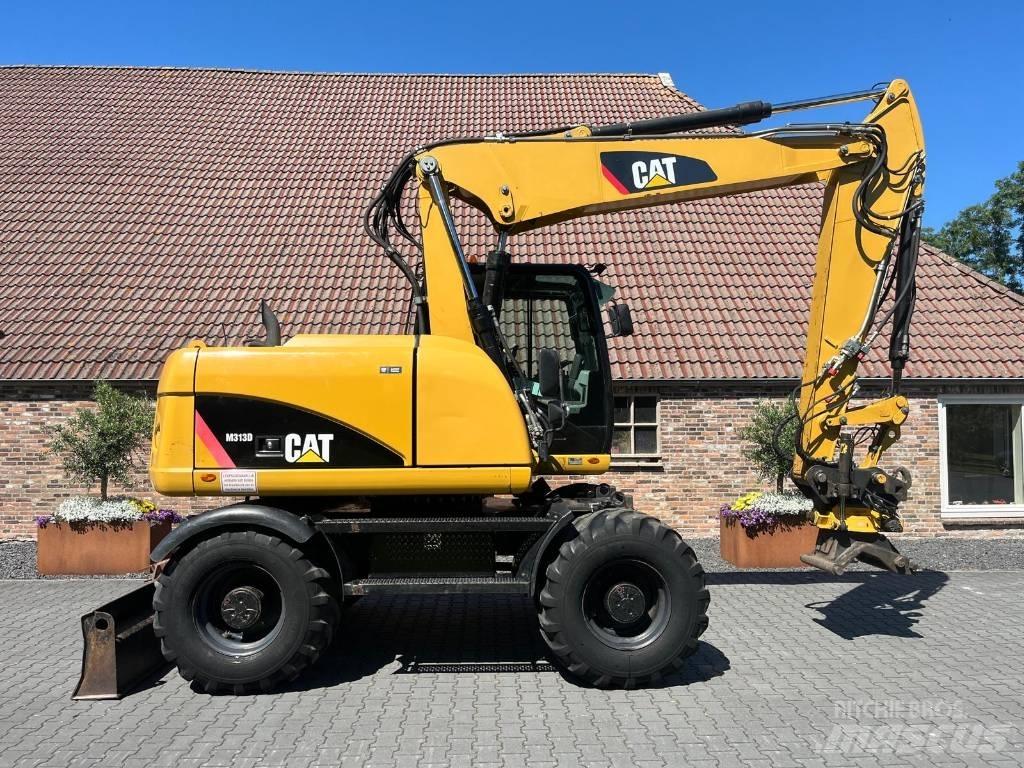 CAT M 313 D ホイール式油圧ショベル（パワーショベル・ユンボ・バックホー）