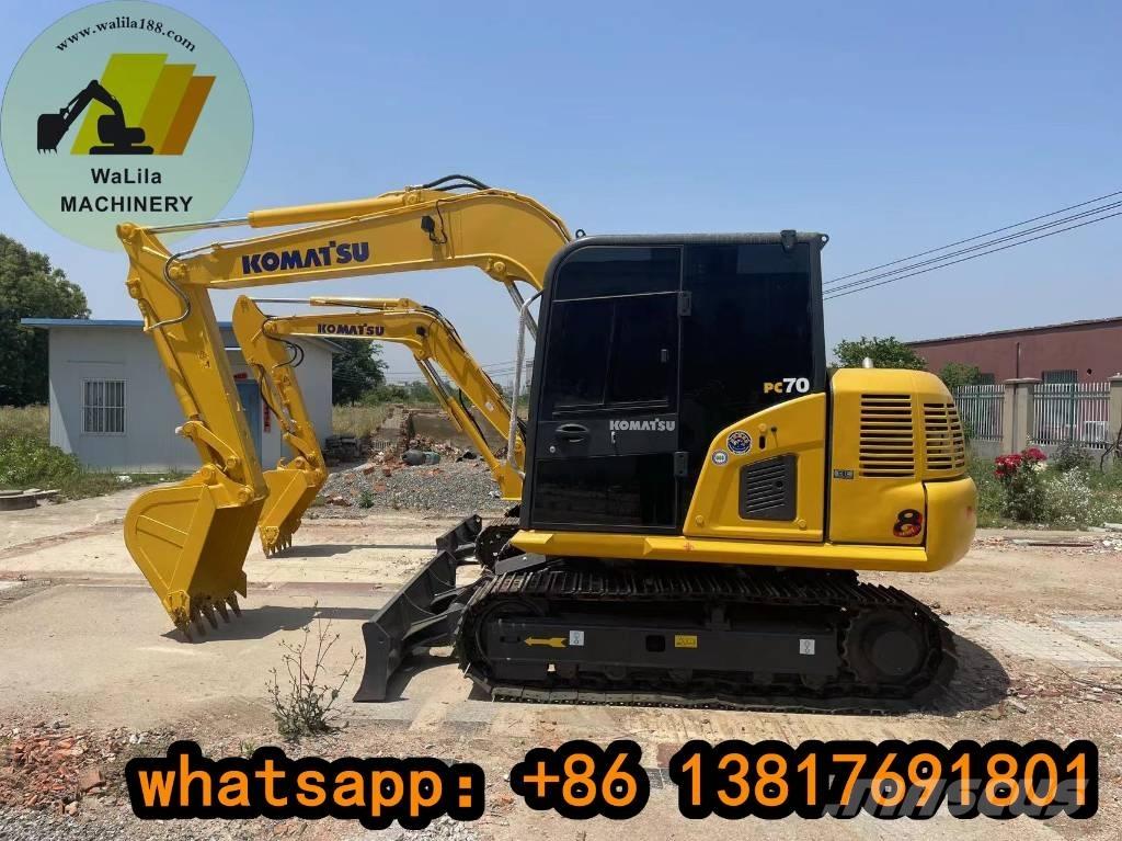 Komatsu PC 70-8 ミニ油圧ショベル 7t以下（ミニユンボ・ミニディガー）