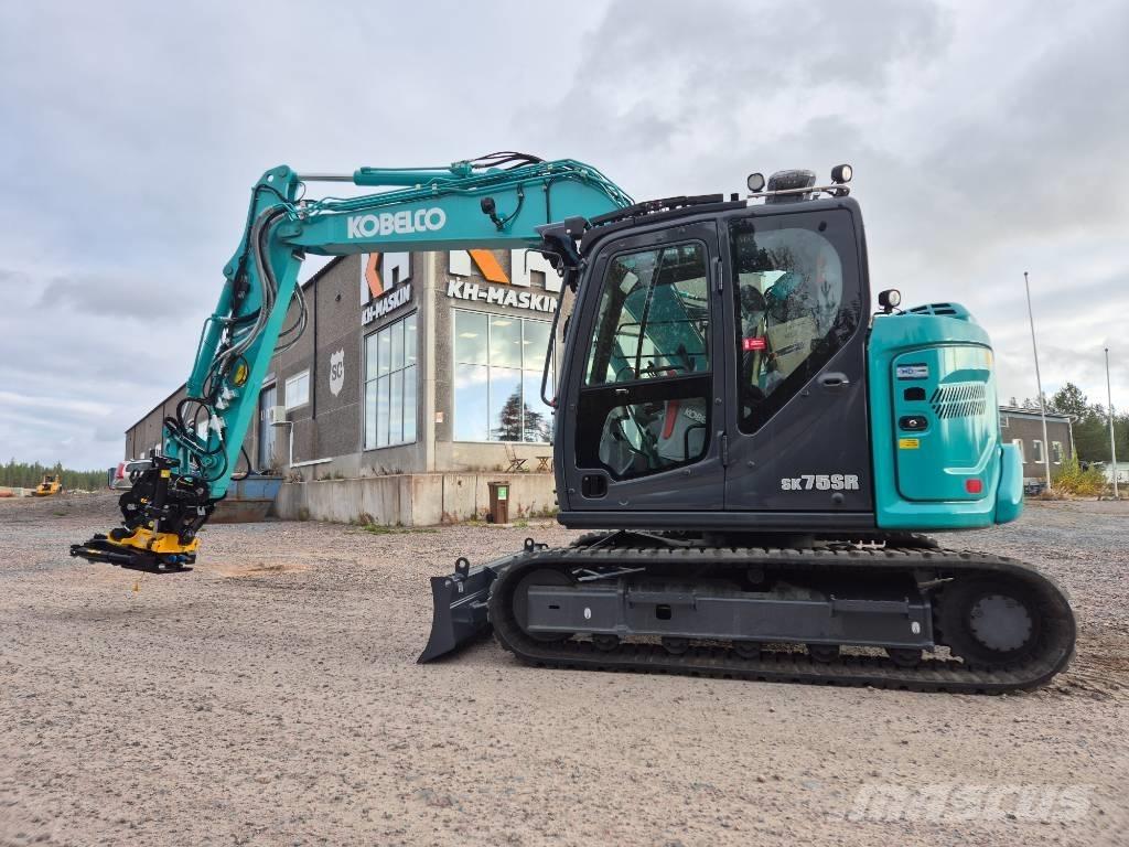 Kobelco SK75SR-7 中型油圧ショベル 7ｔ-12ｔ（ユンボ・パワーショベル・バックホー）