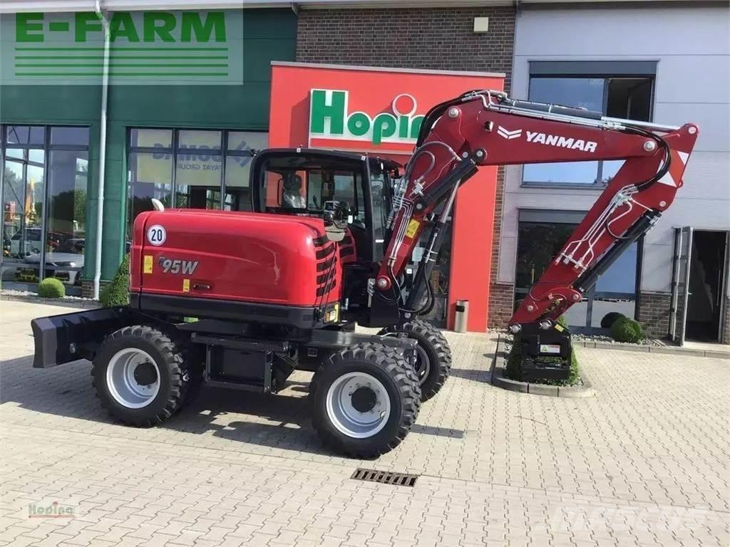 Yanmar b95w/5 ホイール式油圧ショベル（パワーショベル・ユンボ・バックホー）
