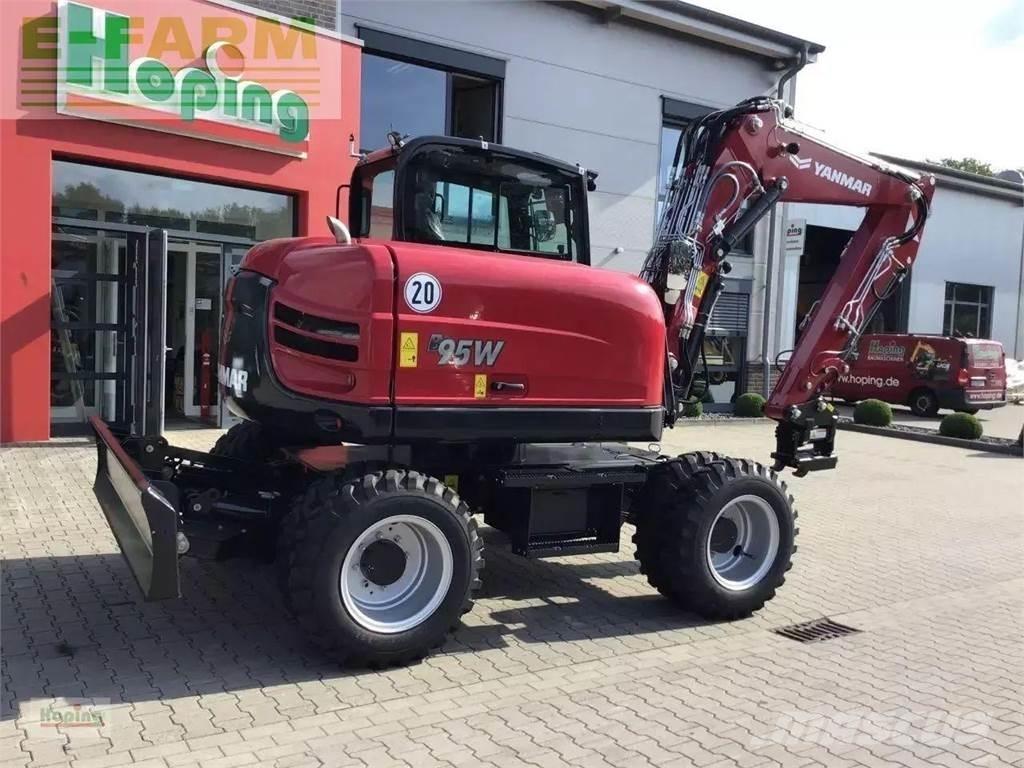 Yanmar b95w/5 ホイール式油圧ショベル（パワーショベル・ユンボ・バックホー）