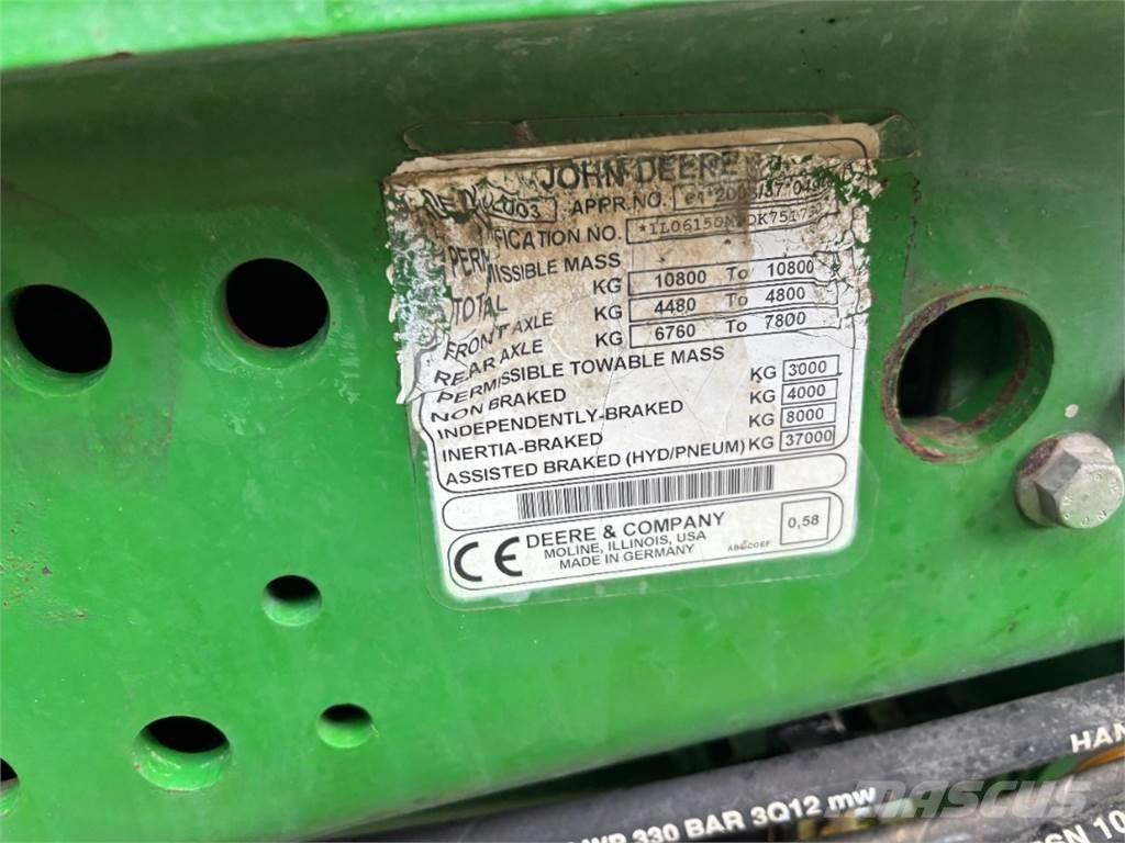 John Deere 6150M トラクター
