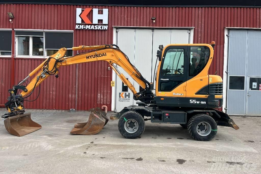 Hyundai Robex 55-9 A ミニ油圧ショベル 7t以下（ミニユンボ・ミニディガー）