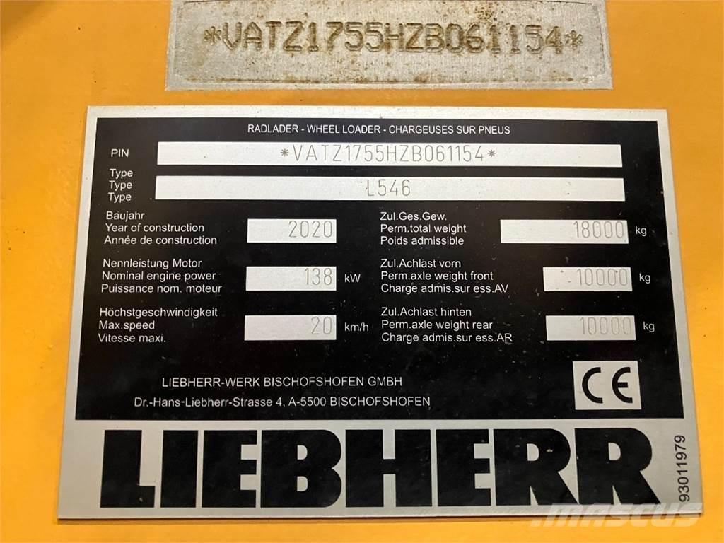 Liebherr L546 ホイールローダー・タイヤショベル
