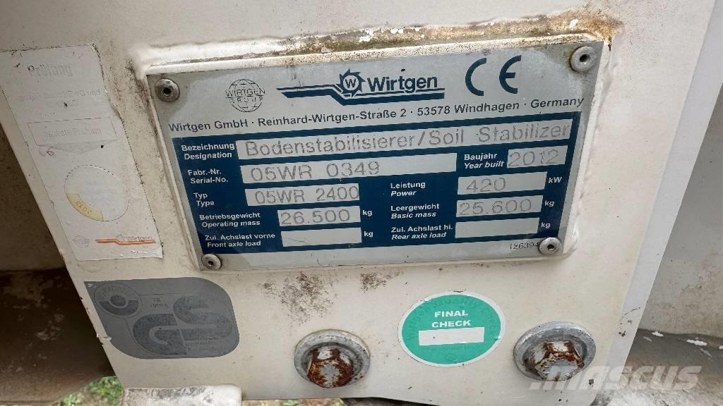 Wirtgen WR 2400 アスファルトリサイクルマシン