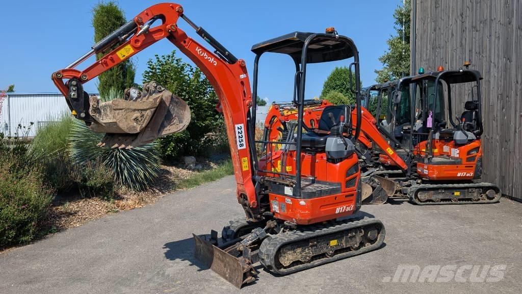 Kubota U 17-3 ミニ油圧ショベル 7t以下（ミニユンボ・ミニディガー）