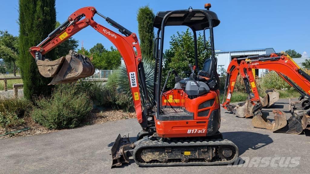 Kubota U 17-3 ミニ油圧ショベル 7t以下（ミニユンボ・ミニディガー）