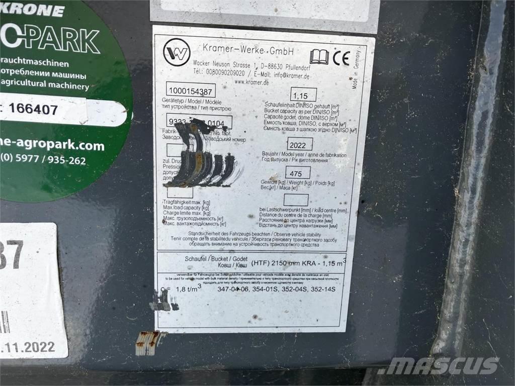 Kramer 2150 mm フロントローダーアクセサリー・アタッチメント