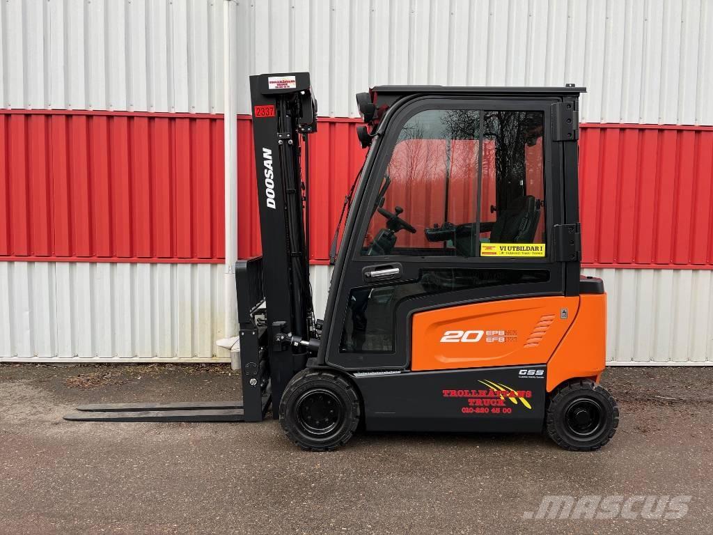 Doosan B 20 X-7 バッテリーフォークリフト