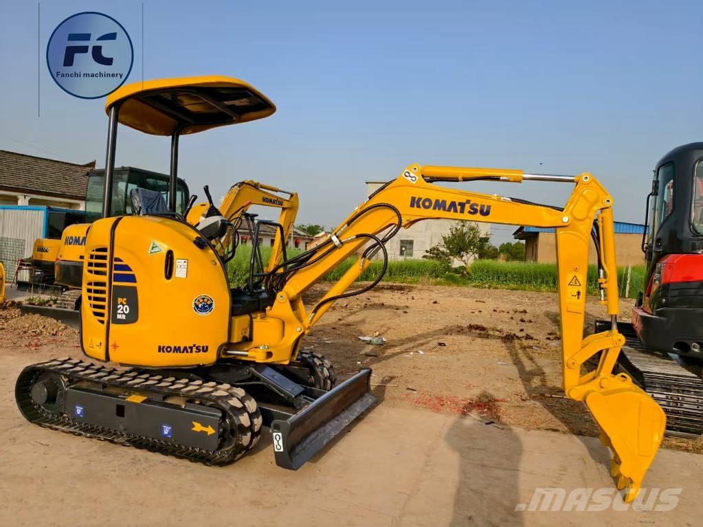 Komatsu PC 20 大型油圧ショベル12t以上（パワーショベル・ユンボ）