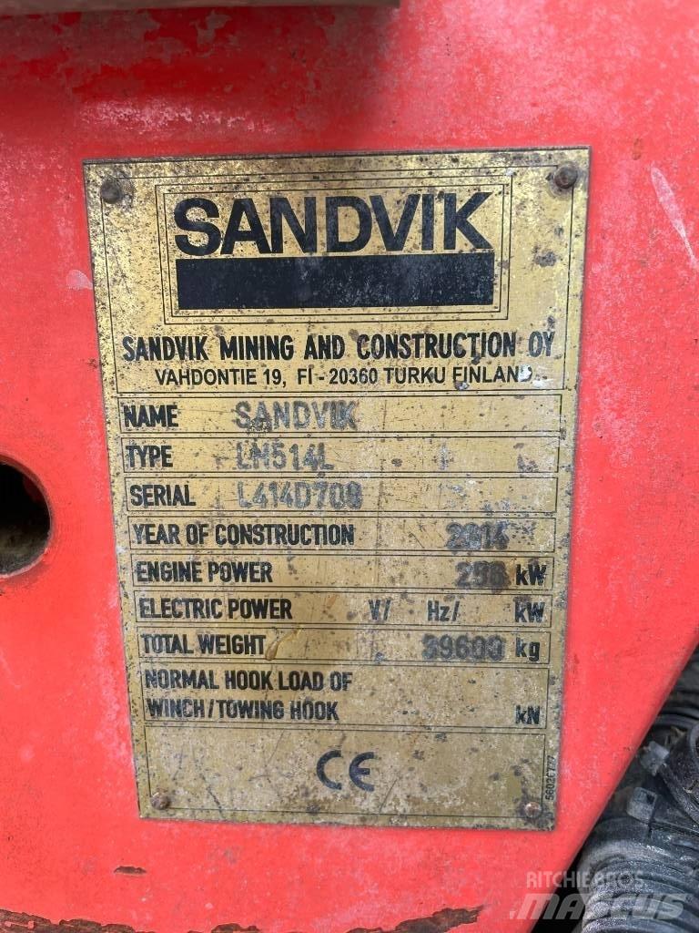 Sandvik LH 514 地下ローダー