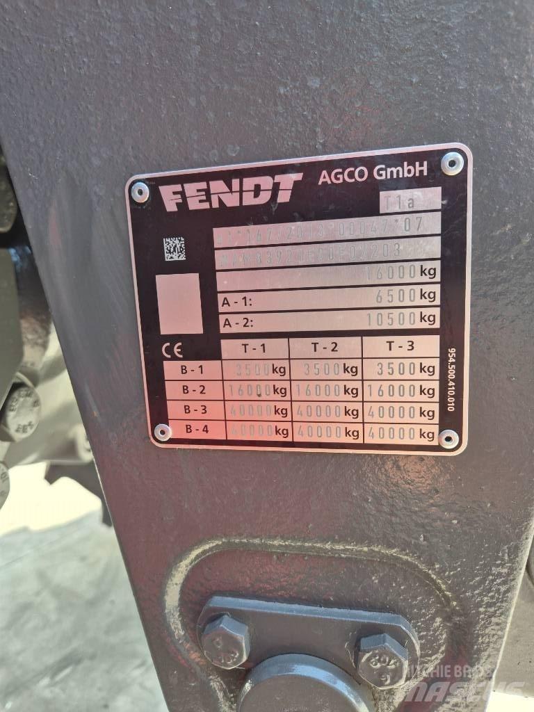 Fendt 822 Vario トラクター