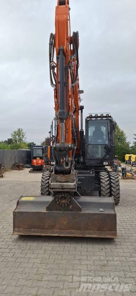 Doosan DX 165 WR-7 ホイール式油圧ショベル（パワーショベル・ユンボ・バックホー）