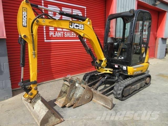 JCB 8026 CTS ミニ油圧ショベル 7t以下（ミニユンボ・ミニディガー）
