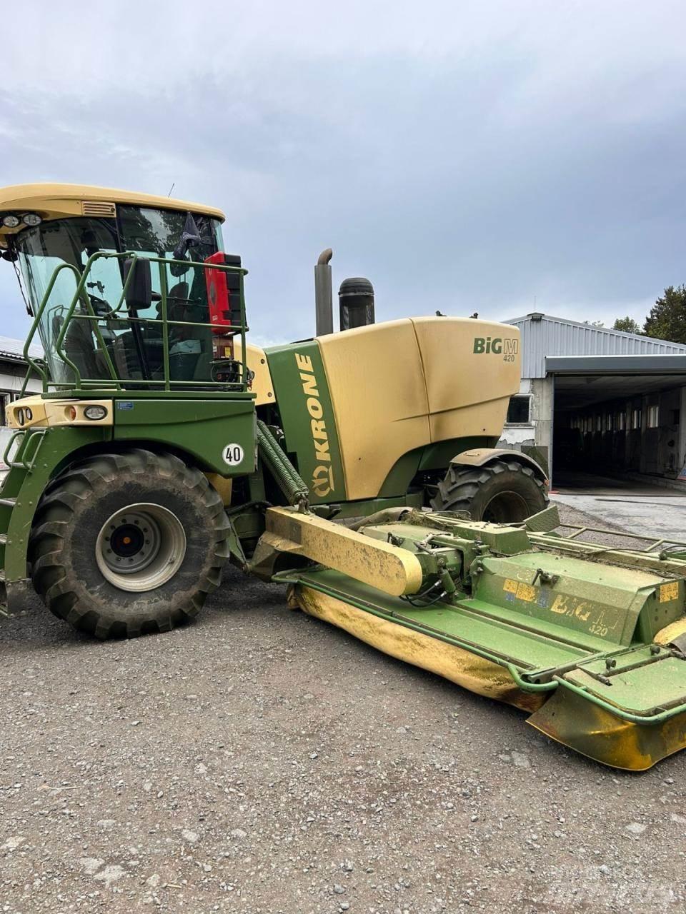 Krone Big M 420 CV フォレージハーベスター