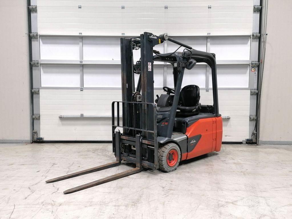 Linde E16L-02 バッテリーフォークリフト