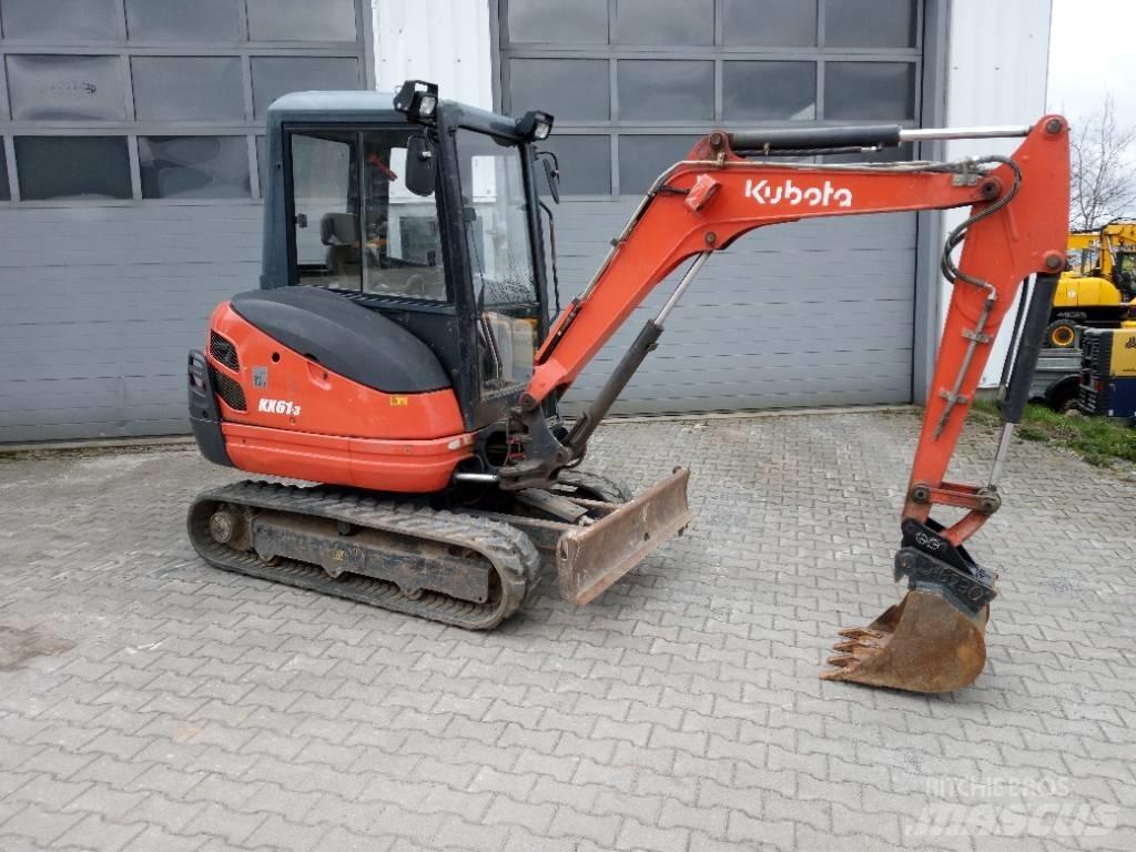 Kubota KX 61-3 ミニ油圧ショベル 7t以下（ミニユンボ・ミニディガー）
