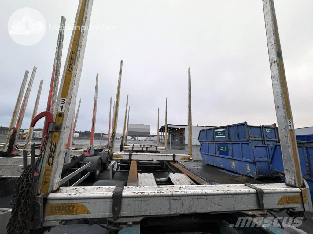 Jyki V 42 T0 木材トレーラー