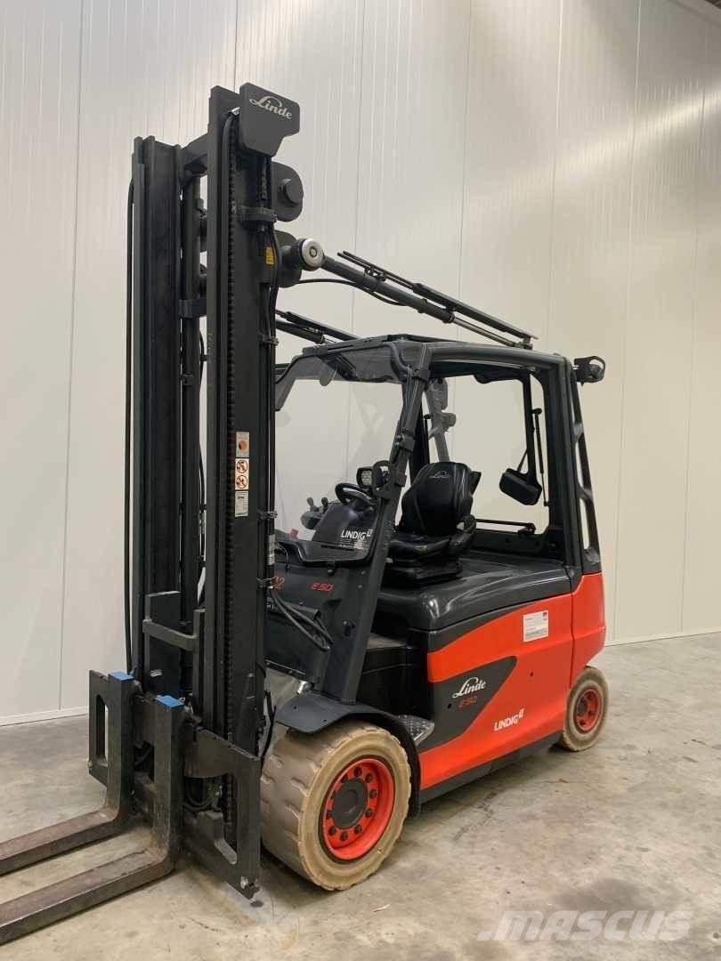Linde E50HL バッテリーフォークリフト
