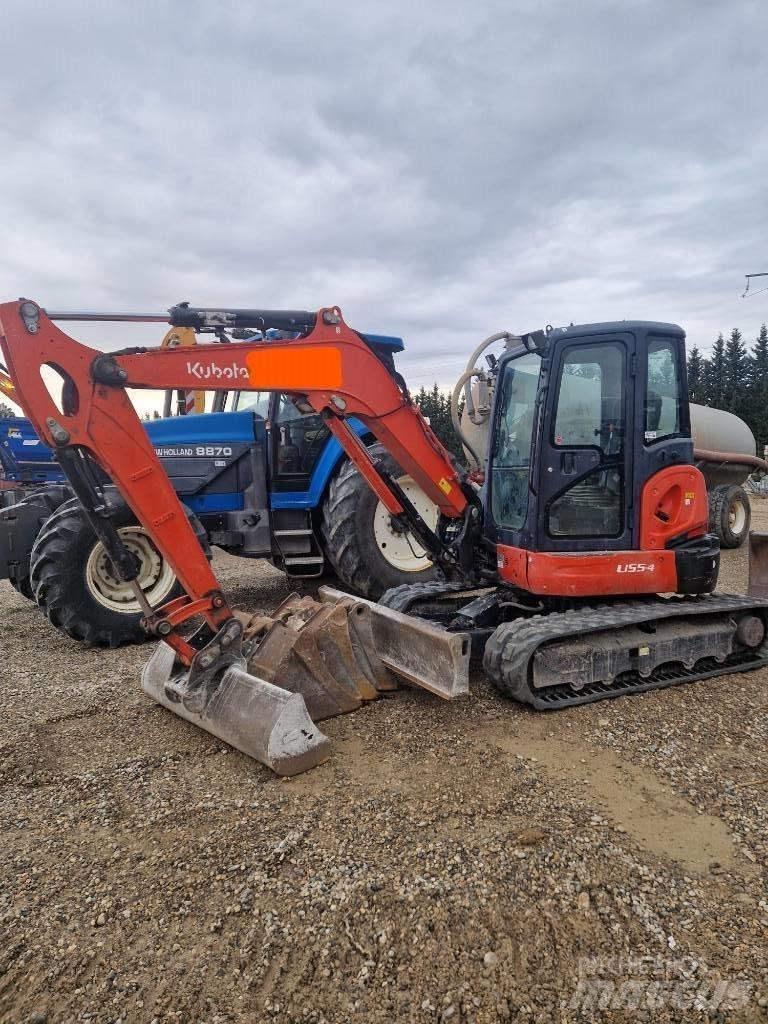 Kubota U 55-4 ミニ油圧ショベル 7t以下（ミニユンボ・ミニディガー）