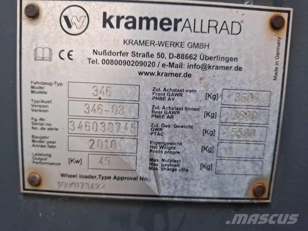 Kramer 750 ホイールローダー・タイヤショベル