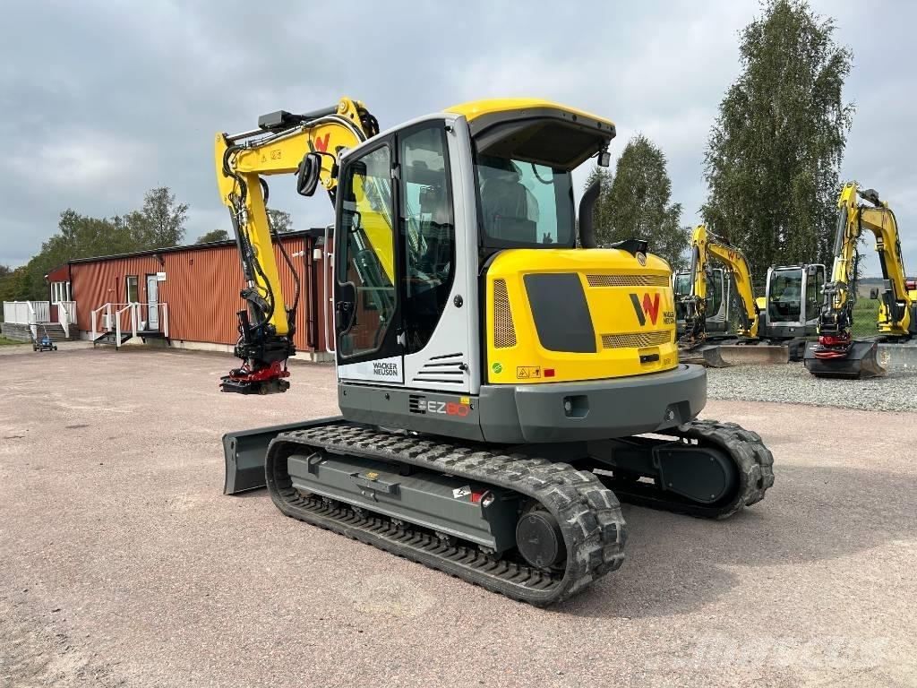 Wacker Neuson EZ80 中型油圧ショベル 7ｔ-12ｔ（ユンボ・パワーショベル・バックホー）