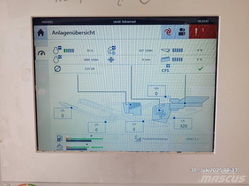 Kleemann MR 130i Pro スクリーン ふるい