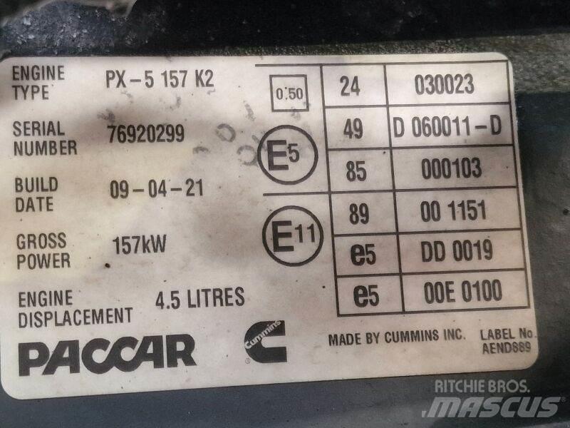 DAF PX-5 157 K2 エンジン