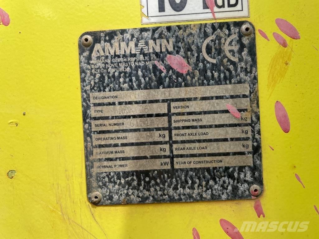 Ammann ARX 26 タンデムローラ