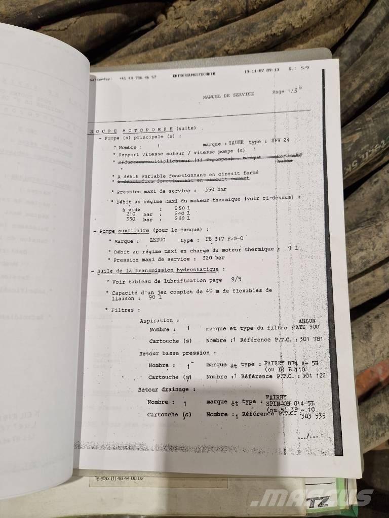  PTC 2313 油圧パイルハンマー