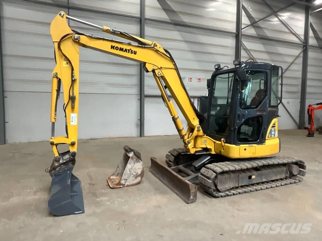 Komatsu PC 55 MR-3 ミニ油圧ショベル 7t以下（ミニユンボ・ミニディガー）