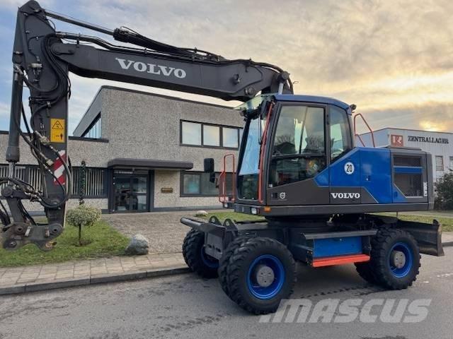 Volvo EW 180 E ホイール式油圧ショベル（パワーショベル・ユンボ・バックホー）