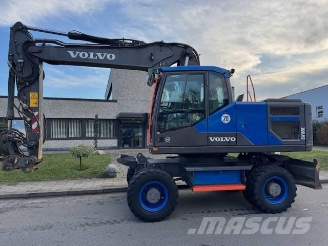 Volvo EW 180 E ホイール式油圧ショベル（パワーショベル・ユンボ・バックホー）