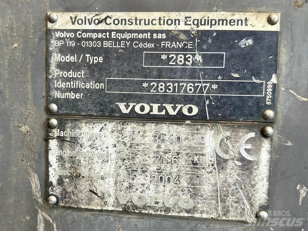 Volvo EC35 ミニ油圧ショベル 7t以下（ミニユンボ・ミニディガー）
