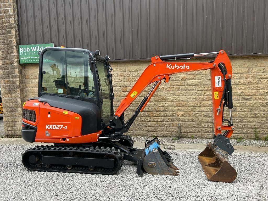 Kubota KX027-4 ミニ油圧ショベル 7t以下（ミニユンボ・ミニディガー）