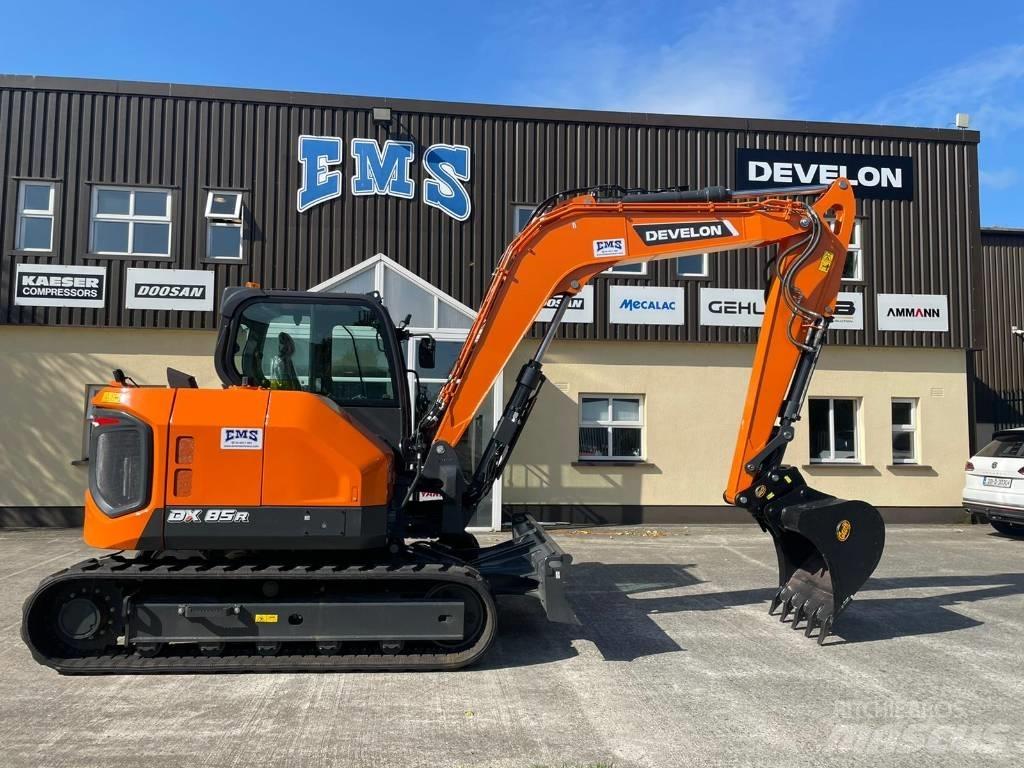 Develon DX 85 R-7 中型油圧ショベル 7ｔ-12ｔ（ユンボ・パワーショベル・バックホー）