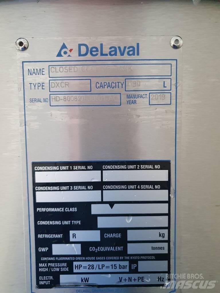 Delaval DXCR1100 ミルク貯蓄設備