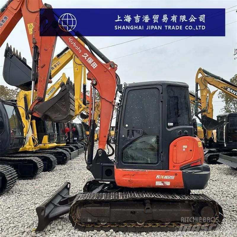 Kubota KX 165 中型油圧ショベル 7ｔ-12ｔ（ユンボ・パワーショベル・バックホー）