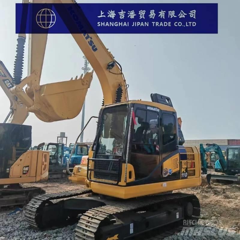 Komatsu PC 110 中型油圧ショベル 7ｔ-12ｔ（ユンボ・パワーショベル・バックホー）