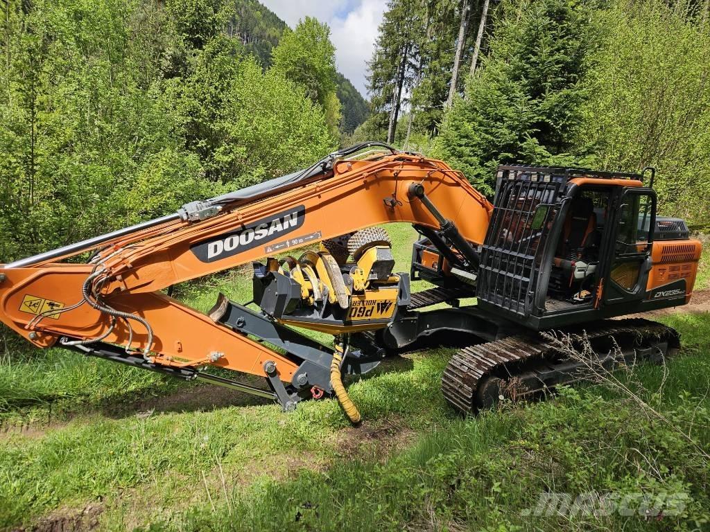 Doosan DX 235 NLC - 5 林業油圧ショベル（パワーショベル・ユンボ・バックホー）