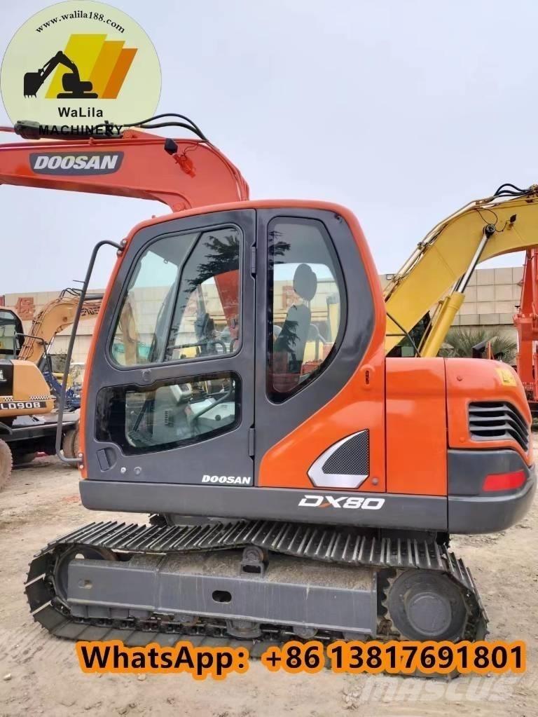 Doosan DX 80 R 中型油圧ショベル 7ｔ-12ｔ（ユンボ・パワーショベル・バックホー）