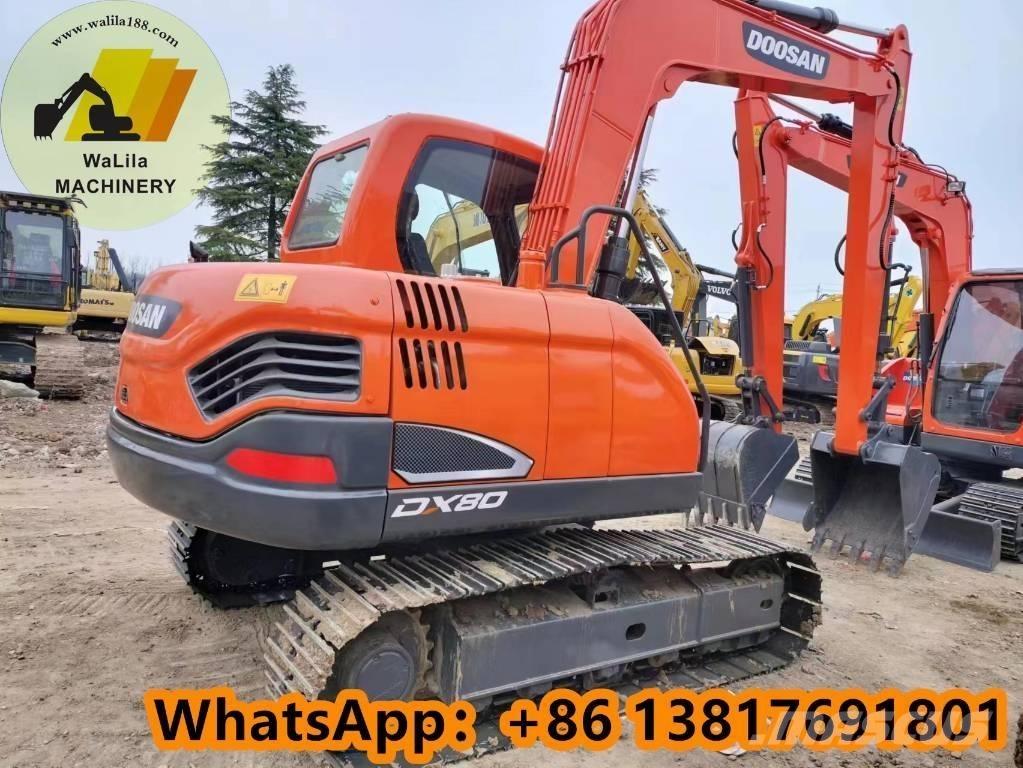 Doosan DX 80 R 中型油圧ショベル 7ｔ-12ｔ（ユンボ・パワーショベル・バックホー）