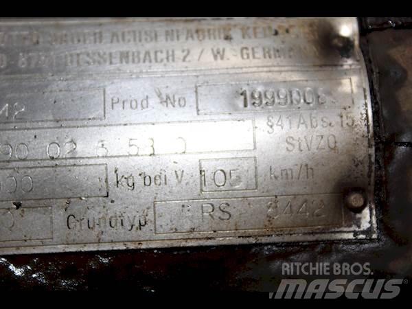 SAF RSM 8442 アクスル