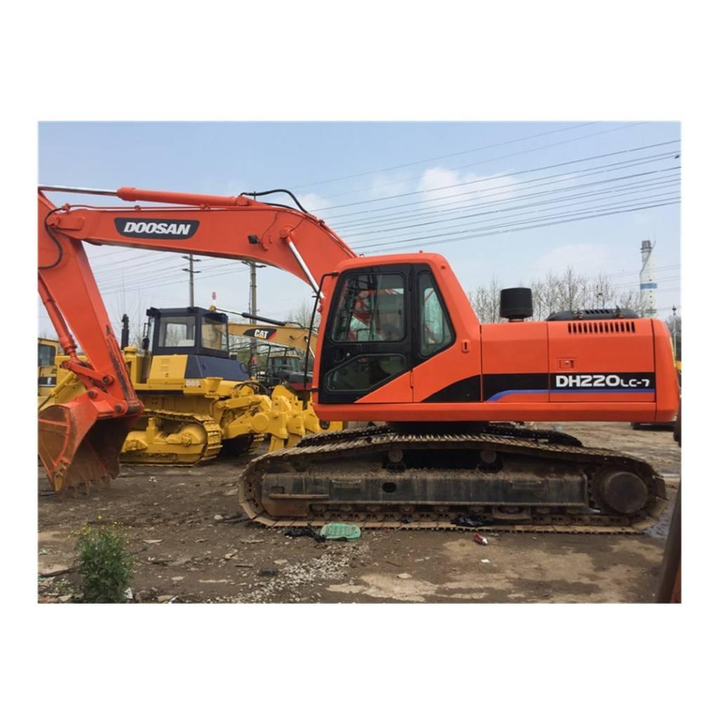 Doosan dh220lc-7 大型油圧ショベル12t以上（パワーショベル・ユンボ）