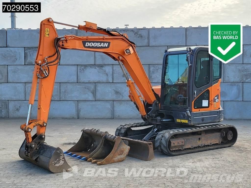 Doosan DX63-3 ミニ油圧ショベル 7t以下（ミニユンボ・ミニディガー）