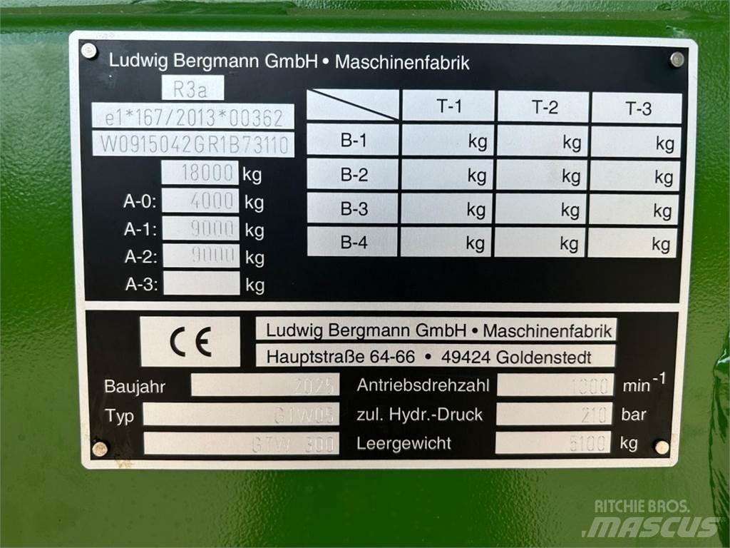 Bergmann GTW 300 セルフローディングトレーラー